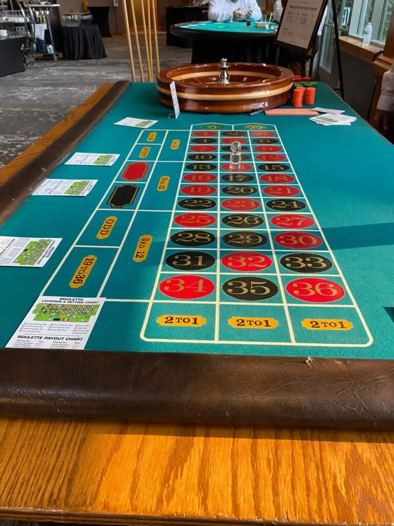 Roulette Table Rentals Let it Ride Casino Entertainment