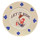 Let it Ride Casino Entertainment Chip