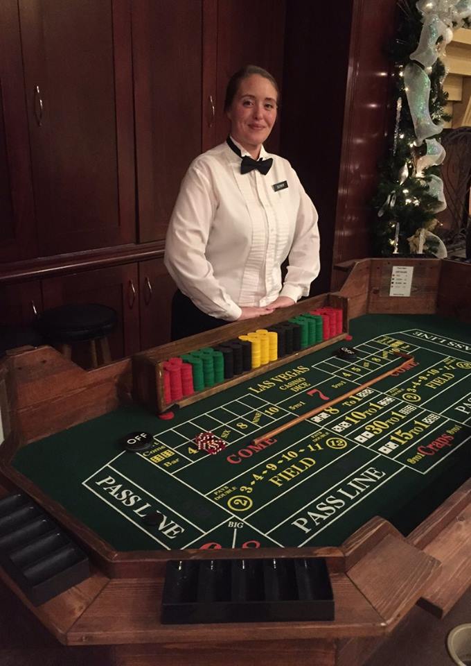 Single Dealer Craps Table Rentals