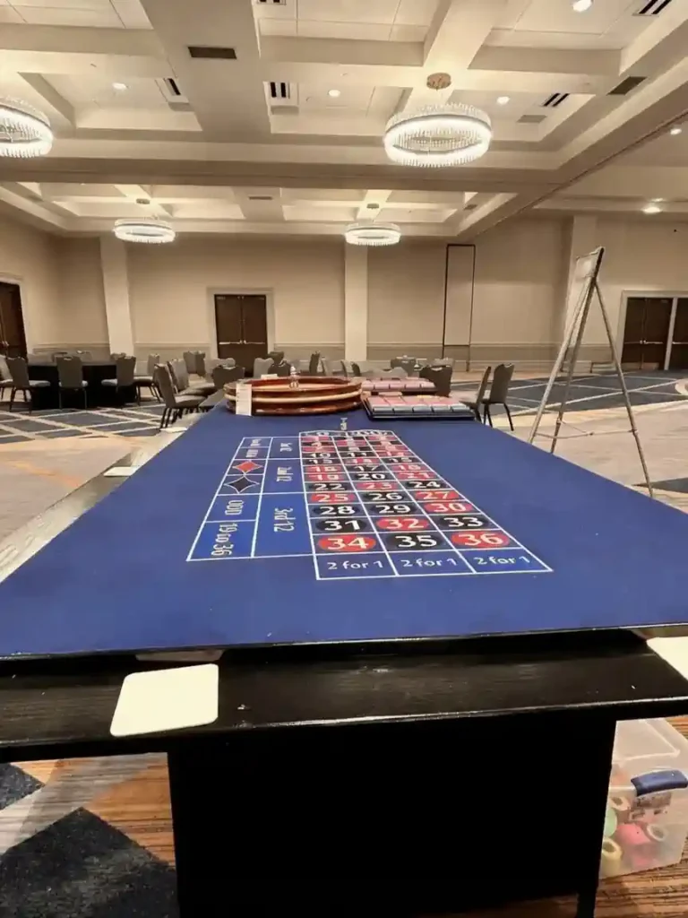 Double Roulette Table Rentals Hosted by Let it Ride Casino Entertainment