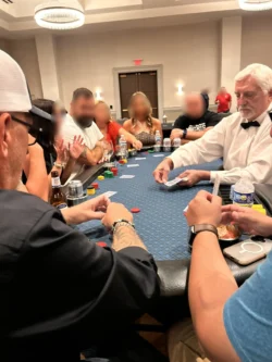 Full Table Texas Hold'em Rentals hosted by Let it Ride Casino Entertainment